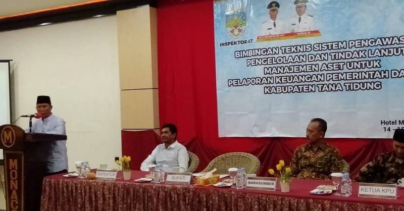 Bimtek Sistem Pengawasan, Pengelolaan Aset dan Tindak Lanjut Manajemen Aset untuk Pelaporan Keuangan Pemerintah Kabupaten Tana Tidung
